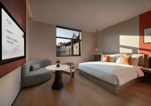 Garden Hutong Zimmer mit Queensize-Bett