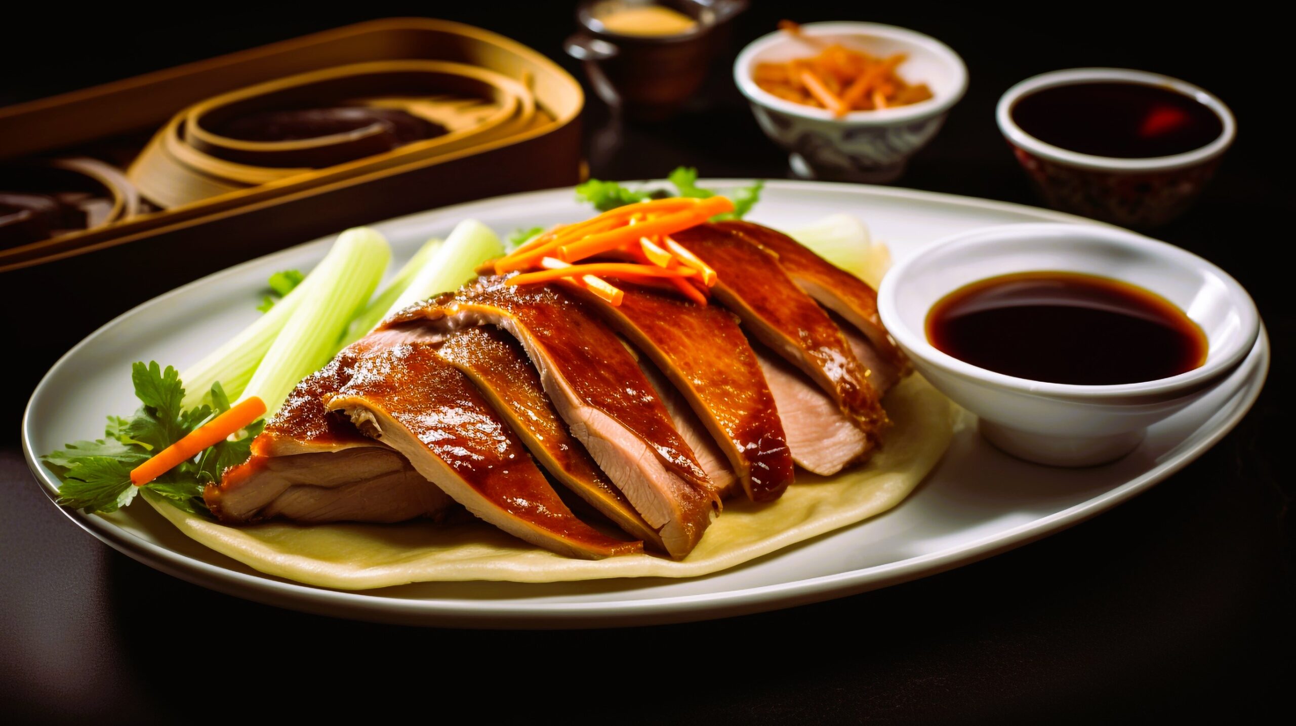 北京烤鸭：皮脆肉嫩的世界名菜